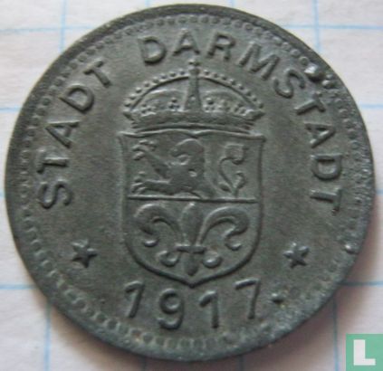 Darmstadt 10 pfennig 1917 (zink) - Afbeelding 1