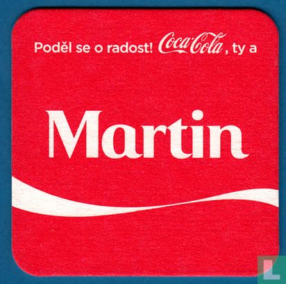 Podel se o radost! Coca-Cola, ty a Martin - Bild 1