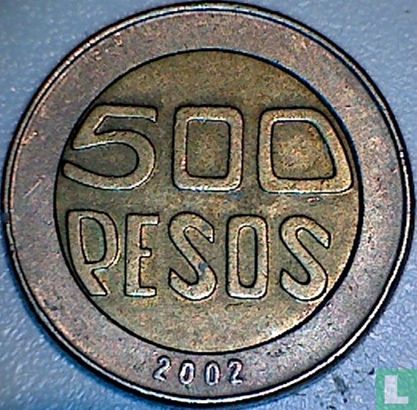 Colombia 500 pesos 2002 - Image 1