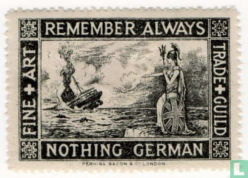 Remember Always Nothing German (black)