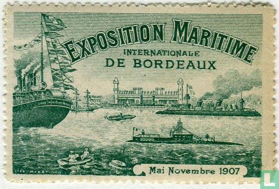 Exposition Maritime Internationale de Bordeaux (green)
