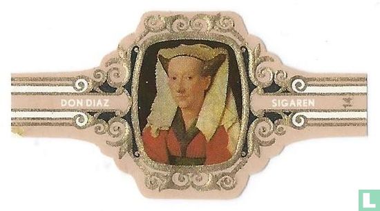 Jan van Eyck - Portret van Margaretha van Eyck - Afbeelding 1