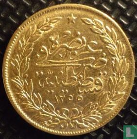 Ottomaanse Rijk 100 kurus  AH1255-18 (1855) - Afbeelding 1