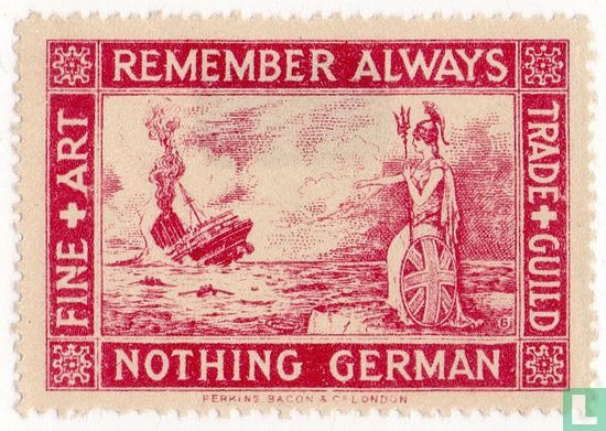 Remember Always Nothing German (rose)