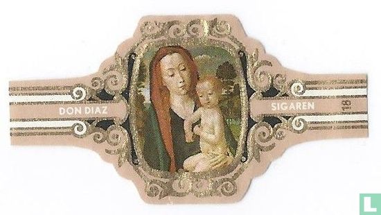 Hugo van der Goes - De Maagd en het Kindeke Jezus - Afbeelding 1