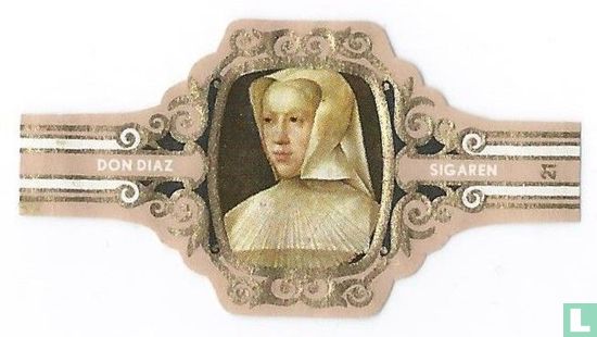 Bernard van Orley - Portret van Isabella van Oostenrijk - Afbeelding 1
