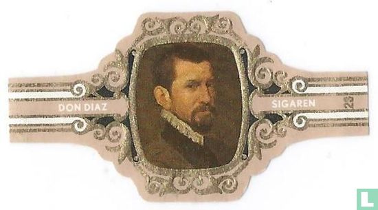 Anton Mor - Portret van Hubert Goltzius - Afbeelding 1