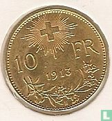 Zwitserland 10 francs 1913 - Afbeelding 1