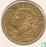 Zwitserland 10 francs 1913 - Afbeelding 2