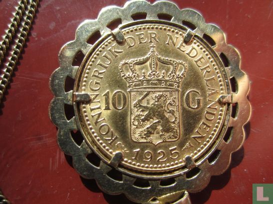 Nederland 10 gulden 1925  - Image 2