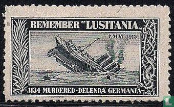 Remember Lusitania - Delenda Germania - 7 May, 1915