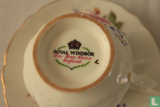 Theekop en schotel - Royal Windsor - Afbeelding 2