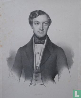 Portret van Adolph Frederik Lodewijk van Rechteren Limpurg (1793-1851)