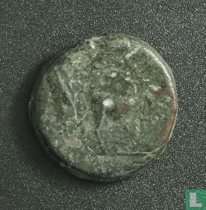 Romeinse Rijk, AE17, 14-37 AD, Tiberius en Drusus caesar, Philippi, Macedonië - Afbeelding 2