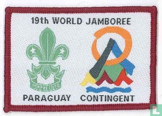 Paraguay contingent (fake) - 19th World Jamboree (bordeaux border) 