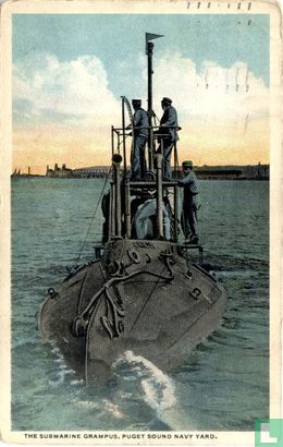 The Submarine Grampus, Puget Sound Navy Yard