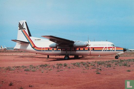 VH-MMR - Fokker F-27 Friendship 200 - Airlines of South Australia - Image 1