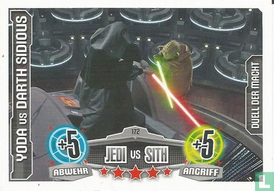 Yoda vs Darth Sidious - Afbeelding 1