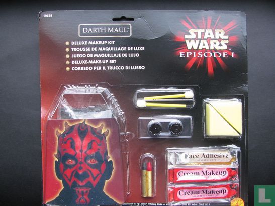 Darth Maul Deluxe-make-up set - Afbeelding 1