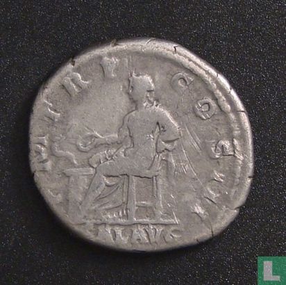 Romeinse Rijk, AR Denarius, 117-138 AD, Hadrianus, Rome, 123 AD - Afbeelding 2