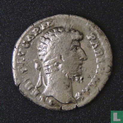 Empire romain, AR Denarius, 161-169 AD, Lucius Verus, Rome, 165 après JC - Image 1