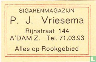 Sigarenmagazijn P. J. Vriesema