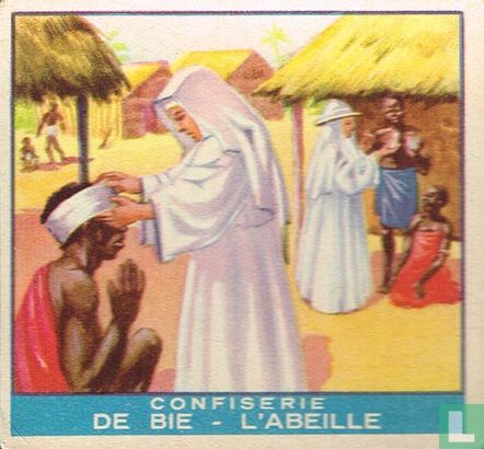 Zusters missionarissen in het dorp verpleging der kranken - Image 1