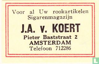 Sigarenmagazijn J.A.v. Koert