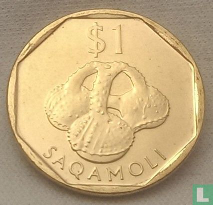 Fidji 1 dollar 2010 - Image 2