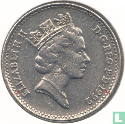 Vereinigtes Königreich 10 Pence 1992 (6.5 g - Typ 5) - Bild 1