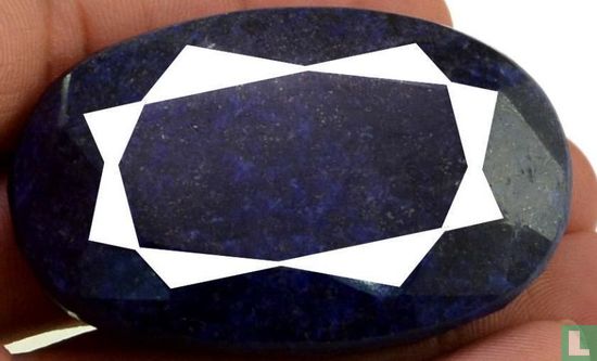 India  418 carat (blue) Sapphire - Image 1