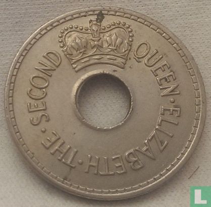 Fiji 1 penny 1967 - Image 2