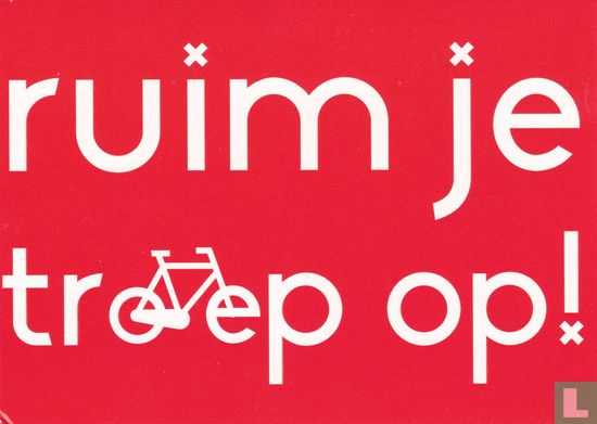B150048 - Gemeente Amsterdam "Ruim je troep op!" - Image 1
