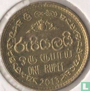 Sri Lanka 1 rupee 2013 (type 1) - Afbeelding 1