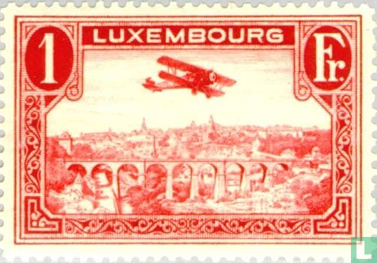 Aeroplane over Luxembourg