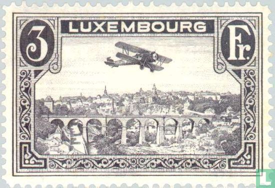 Aeroplane over Luxembourg