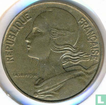 Frankrijk 20 centimes 1985 - Afbeelding 2