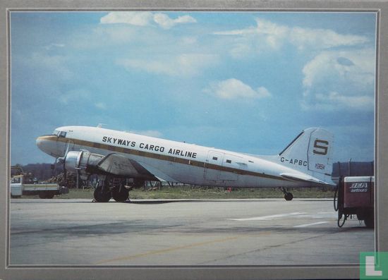 G-APBC - Douglas DC-3 - Skyways Cargo Airline - Image 1