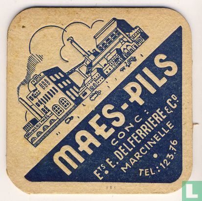 Maes Pils-9 Conc: Ets E. Delferriere & C° Marcinelle
