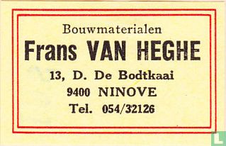 Bouwmaterialen Frans Van Heghe