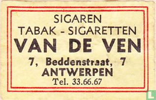 Sigaren Van De Ven