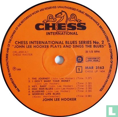 John Lee Hooker play's and sings the blues - Image 3