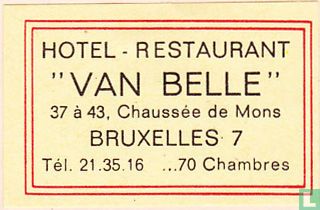 Hotel - Restaurant "Van Belle"