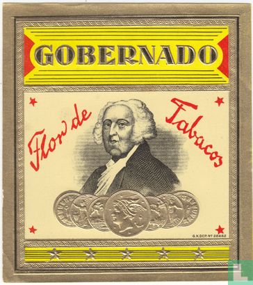 Gobernado - Flor de Tabacos G.K. Dep. N° 28882 - Afbeelding 1