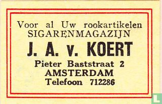Sigarenmagazijn J.A.v. Koert