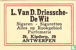 L. Van Den Driessche - De Wit sigaren