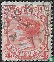Steuermarke - Königin Victoria