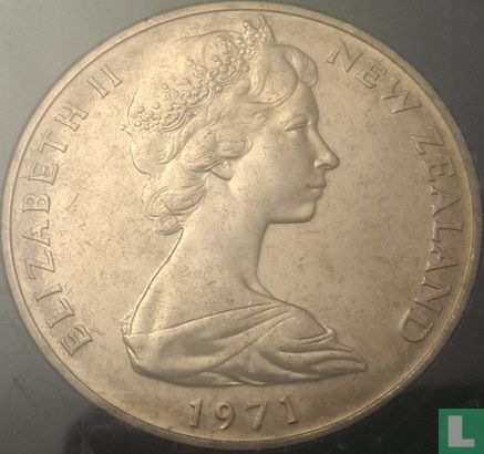 Nouvelle-Zélande 1 dollar 1971 - Image 1