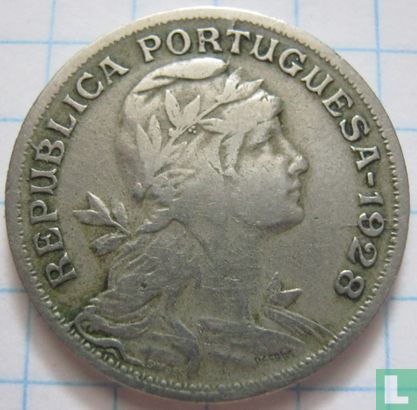 Portugal 50 centavos 1928 - Image 1