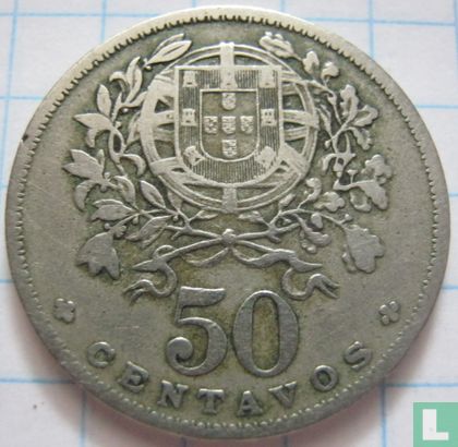 Portugal 50 centavos 1928 - Image 2